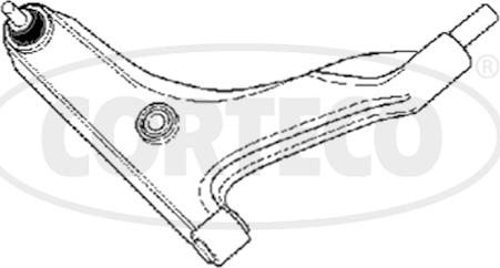 Corteco 49397471 - Braccio oscillante, Sospensione ruota autozon.pro