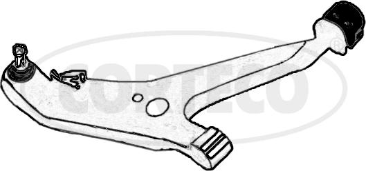 Corteco 49397478 - Braccio oscillante, Sospensione ruota autozon.pro