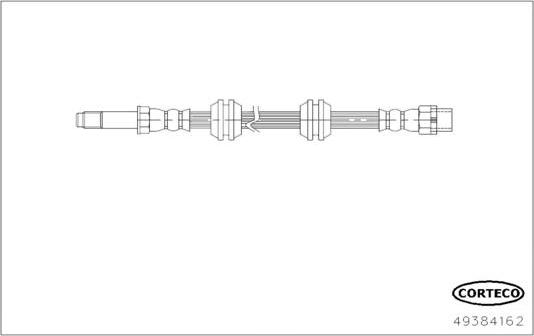 Corteco 49384162 - Flessibile del freno autozon.pro