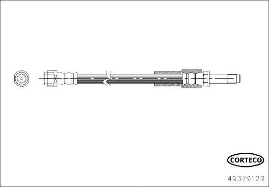 Corteco 49379129 - Flessibile del freno autozon.pro