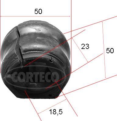 Corteco 49371890 - Bronzina cuscinetto, Barra stabilizzatrice autozon.pro