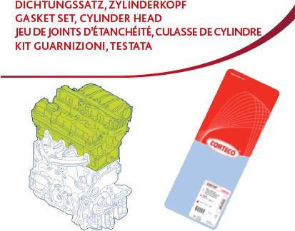 Corteco 418248P - Kit guarnizioni, Testata autozon.pro