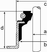 Corteco 19019973 - Anello tenuta, Stelo valvola autozon.pro