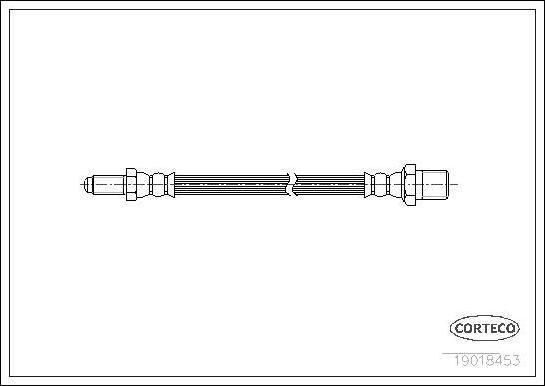 Corteco 19018543 - Flessibile del freno autozon.pro