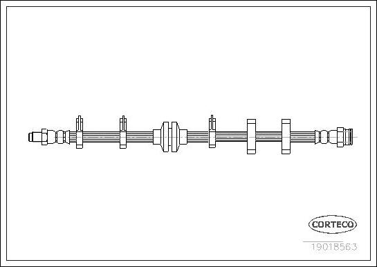 Corteco 19018563 - Flessibile del freno autozon.pro