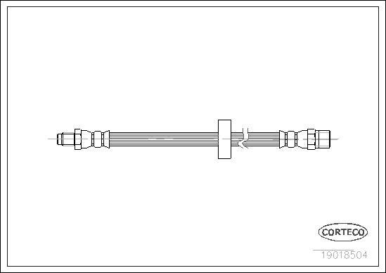 Corteco 19018504 - Flessibile del freno autozon.pro