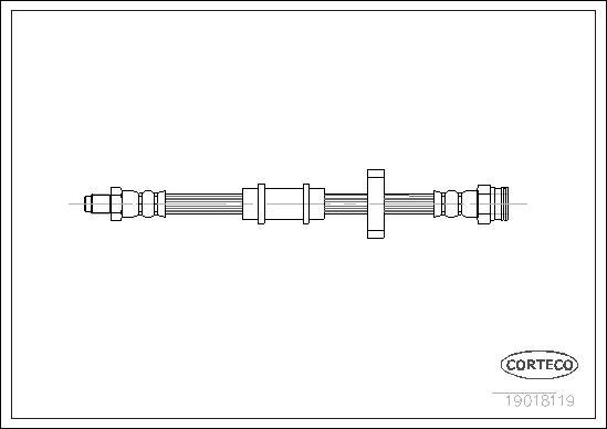 Corteco 19018119 - Flessibile del freno autozon.pro