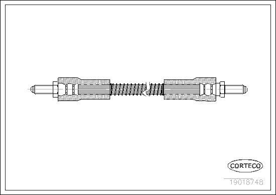 Corteco 19018748 - Flessibile del freno autozon.pro