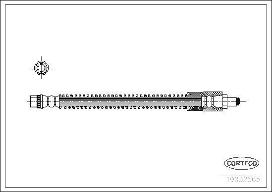 Corteco 19032565 - Flessibile del freno autozon.pro