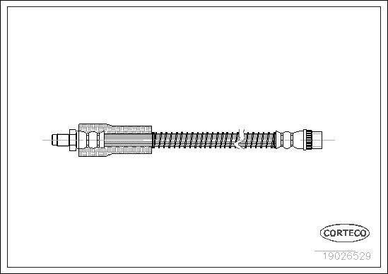 Corteco 19026529 - Flessibile del freno autozon.pro