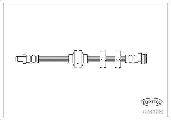 Corteco 19027929 - Flessibile del freno autozon.pro