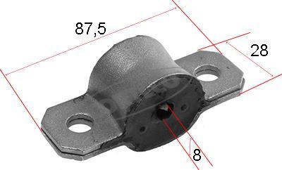 Corteco 80000484 - Bronzina cuscinetto, Barra stabilizzatrice autozon.pro