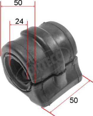 Corteco 80000104 - Bronzina cuscinetto, Barra stabilizzatrice autozon.pro