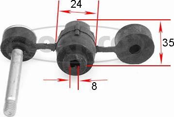 Corteco 21652487 - Bronzina cuscinetto, Barra stabilizzatrice autozon.pro