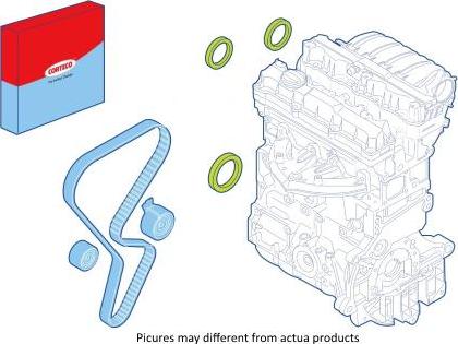 Corteco 289004 - Kit paraolio, Motore autozon.pro