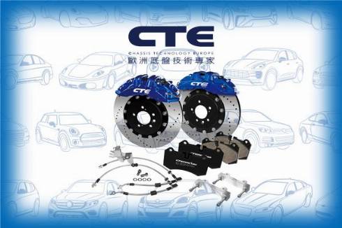 CTE CBK31001 - Kit freno per elevate prestazioni autozon.pro