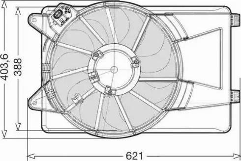 CTR 1209612 - Ventola, Raffreddamento motore autozon.pro