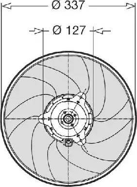 CTR 1209630 - Ventola, Raffreddamento motore autozon.pro