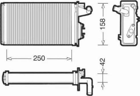 CTR 1228013 - Scambiatore calore, Riscaldamento abitacolo autozon.pro