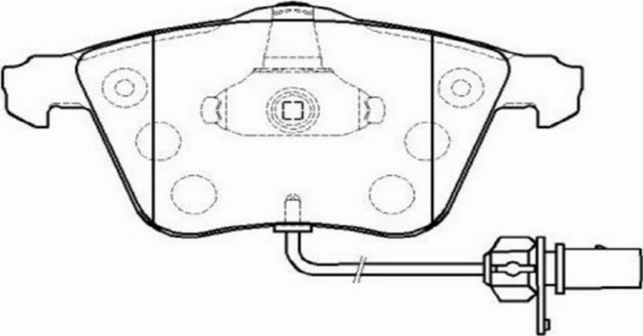 CTR CKVW-6 - Kit pastiglie freno, Freno a disco autozon.pro