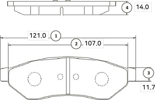 CTR GK0446 - Kit pastiglie freno, Freno a disco autozon.pro