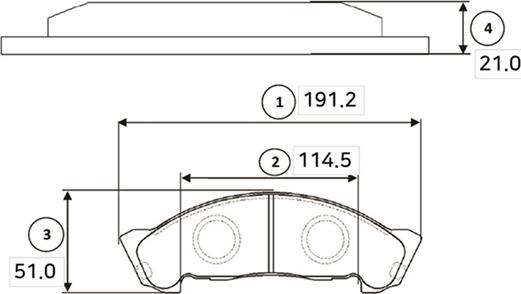 CTR GK0424 - Kit pastiglie freno, Freno a disco autozon.pro