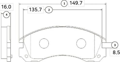 CTR GK0479 - Kit pastiglie freno, Freno a disco autozon.pro