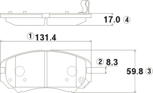 CTR GK0507 - Kit pastiglie freno, Freno a disco autozon.pro