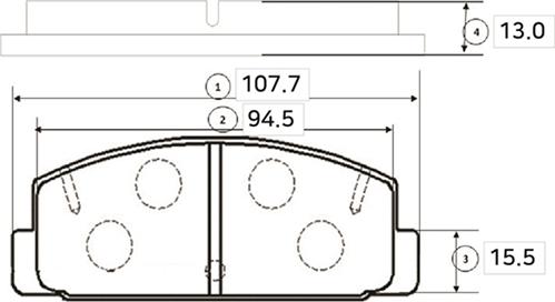 CTR GK0695 - Kit pastiglie freno, Freno a disco autozon.pro