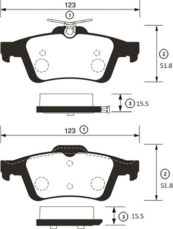 CTR GK0659 - Kit pastiglie freno, Freno a disco autozon.pro