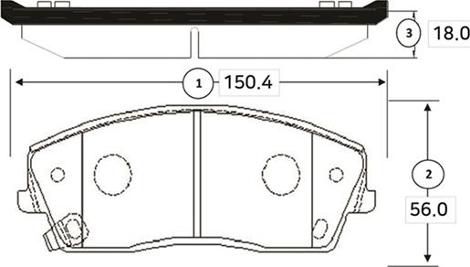 CTR GK0099 - Kit pastiglie freno, Freno a disco autozon.pro