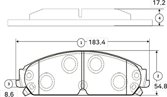 CTR GK0096 - Kit pastiglie freno, Freno a disco autozon.pro