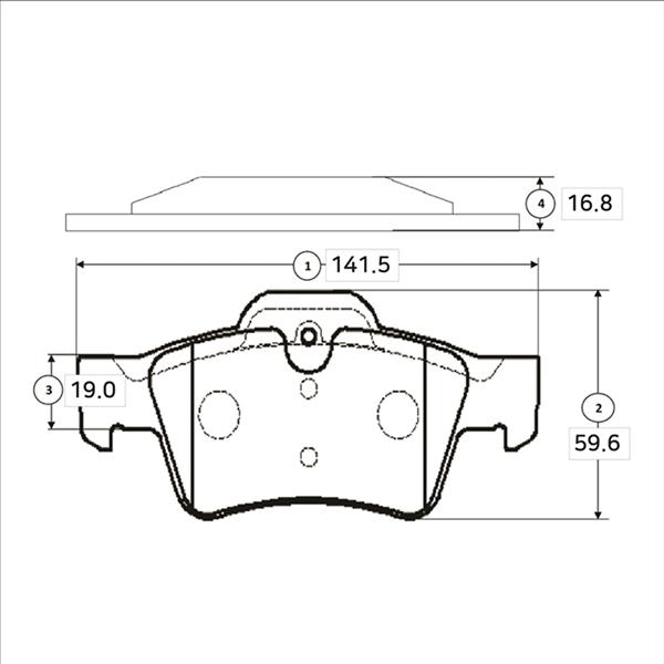 CTR GK0080 - Kit pastiglie freno, Freno a disco autozon.pro