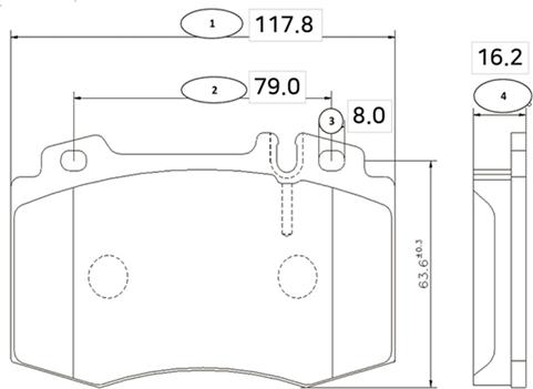 CTR GK0034 - Kit pastiglie freno, Freno a disco autozon.pro