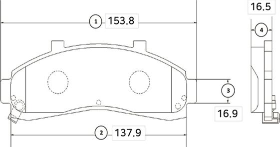 CTR GK0150 - Kit pastiglie freno, Freno a disco autozon.pro