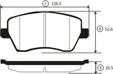 CTR GK0841 - Kit pastiglie freno, Freno a disco autozon.pro