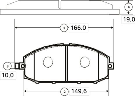 CTR GK0829 - Kit pastiglie freno, Freno a disco autozon.pro