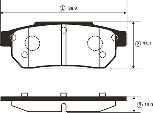 CTR GK0334 - Kit pastiglie freno, Freno a disco autozon.pro