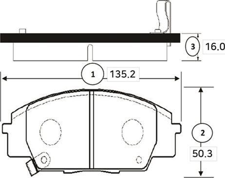 CTR GK0331 - Kit pastiglie freno, Freno a disco autozon.pro