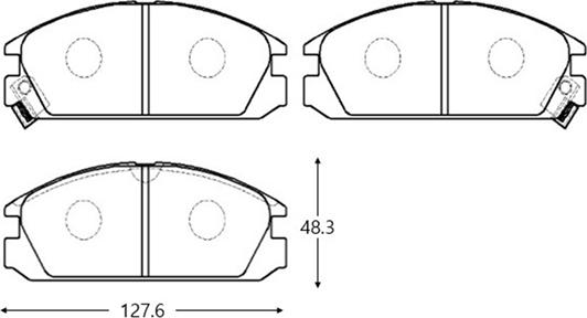 CTR GK0323 - Kit pastiglie freno, Freno a disco autozon.pro