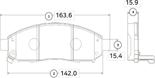 CTR GK0733 - Kit pastiglie freno, Freno a disco autozon.pro