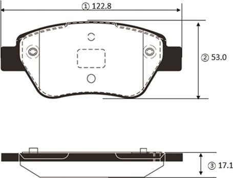 CTR GK1444 - Kit pastiglie freno, Freno a disco autozon.pro