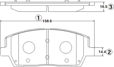 CTR GK1409 - Kit pastiglie freno, Freno a disco autozon.pro