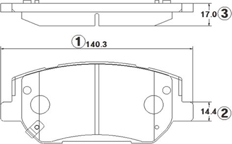 CTR GK1406 - Kit pastiglie freno, Freno a disco autozon.pro