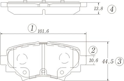 CTR GK1475 - Kit pastiglie freno, Freno a disco autozon.pro