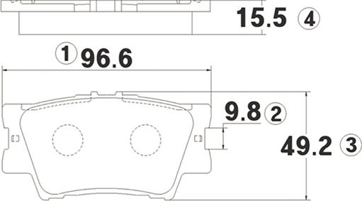 CTR GK1064 - Kit pastiglie freno, Freno a disco autozon.pro