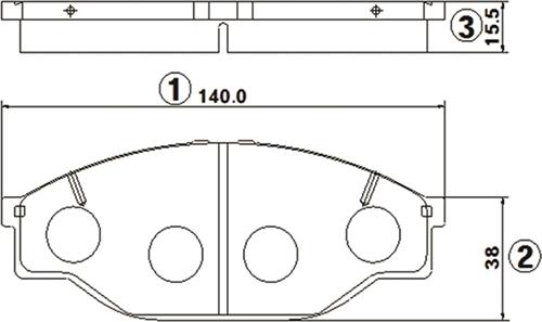 CTR GK1020 - Kit pastiglie freno, Freno a disco autozon.pro