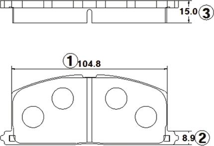 CTR GK1120 - Kit pastiglie freno, Freno a disco autozon.pro