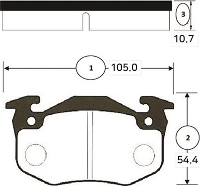 CTR GK1359 - Kit pastiglie freno, Freno a disco autozon.pro