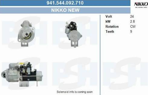 PSH 941.544.092.710 - Motorino d'avviamento autozon.pro